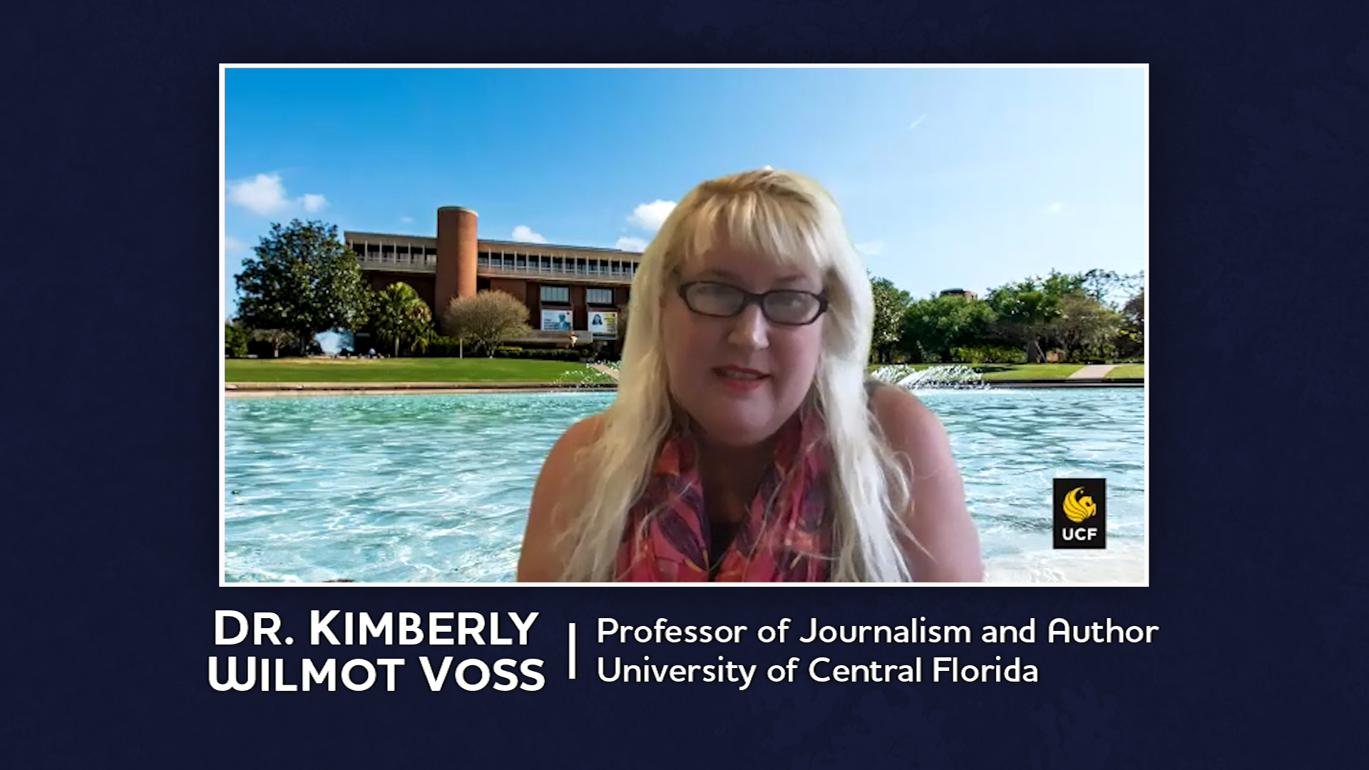 Dr. Kimberly Wilmot Voss, Professor of Journalism and Author, University of Central Florida
