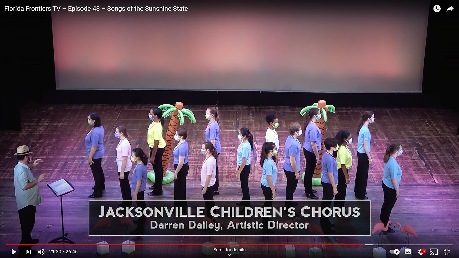 Jacksonville Children's Chorus, Darren Daily Artistic Director