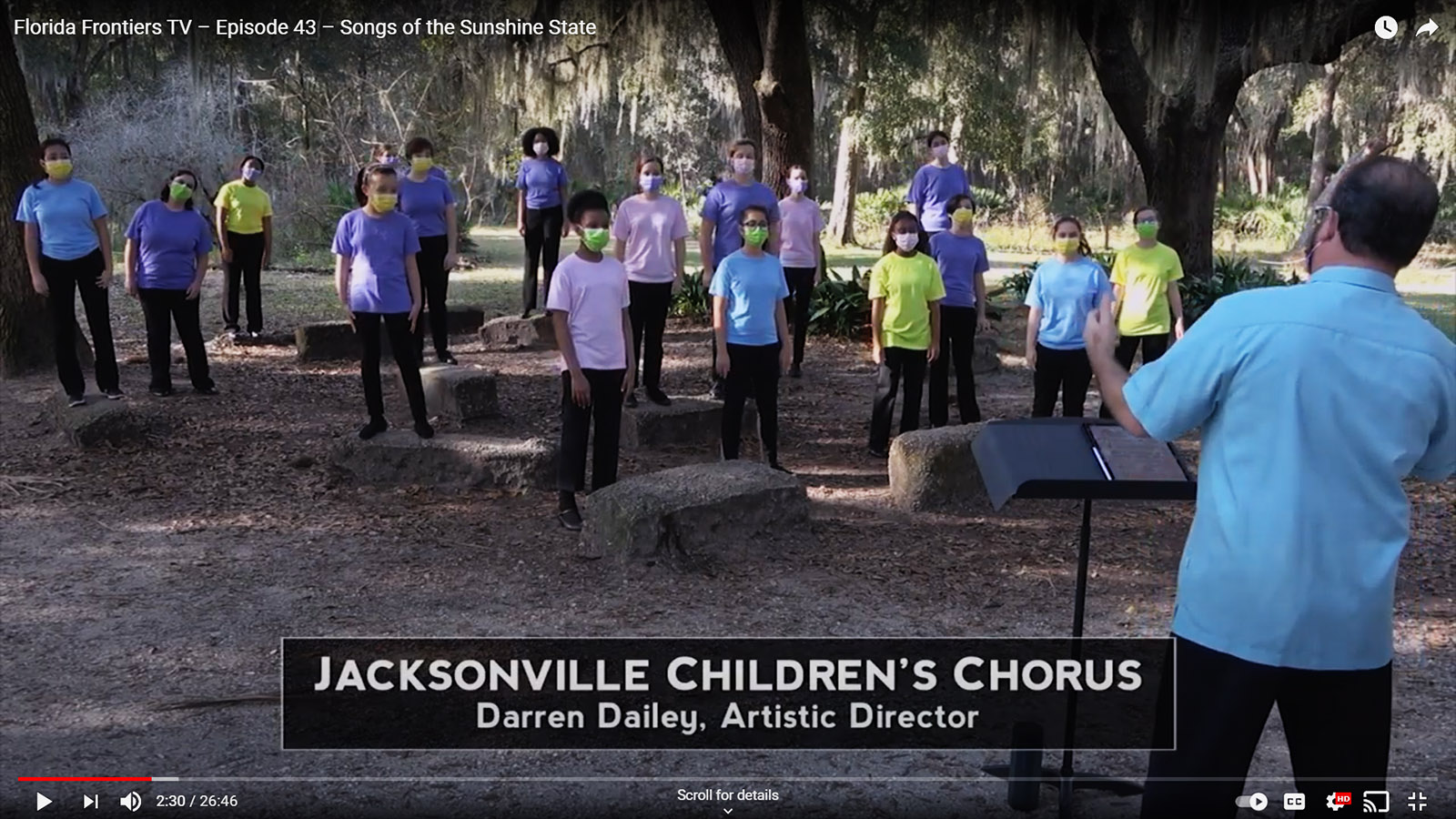 Jacksonville Children's Chorus, Darren Daily Artistic Director