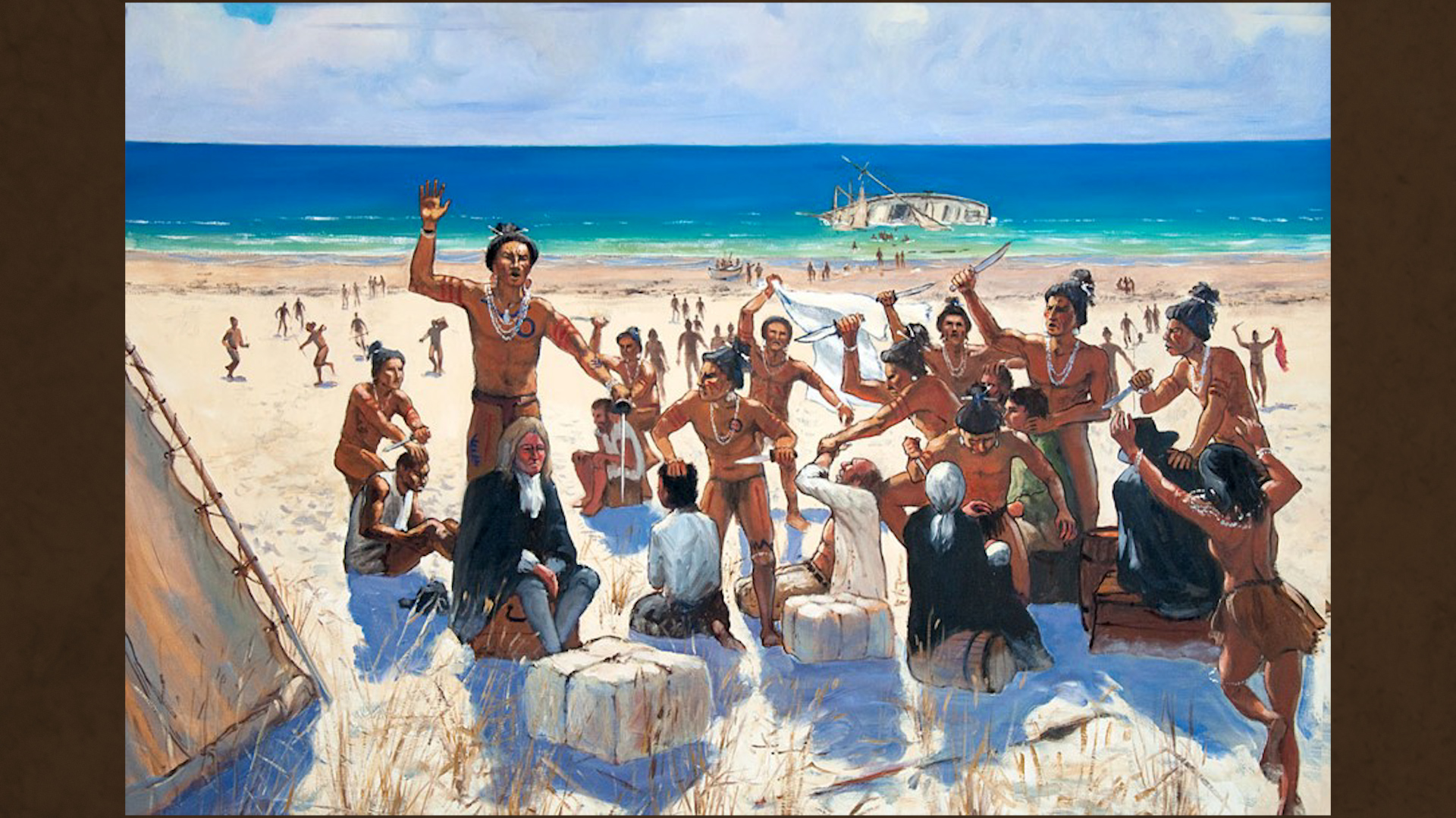 Shipwreck Beach Painting