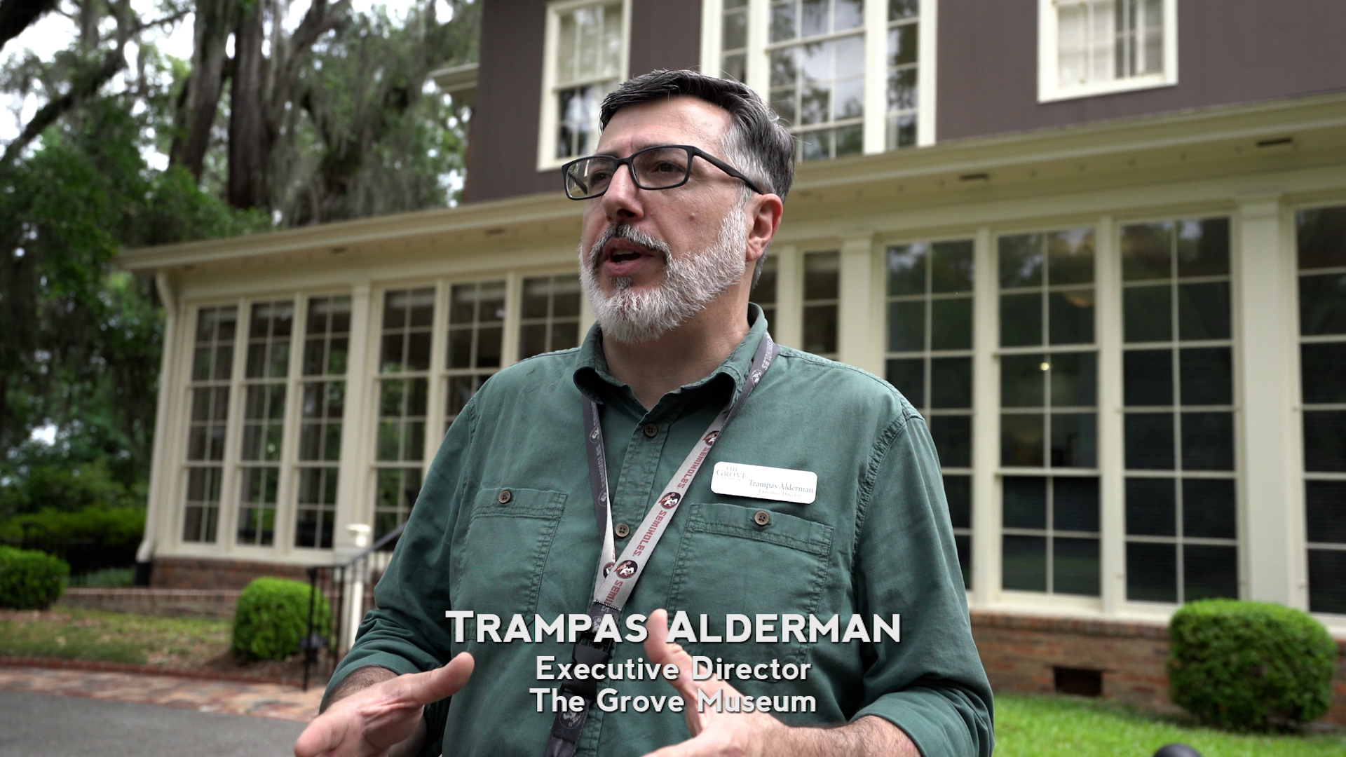Trampas Alderman Executive Director The Grove Museum