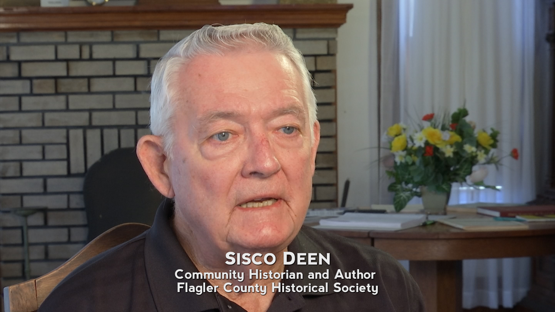 Sisco Deen Community Historian and Author Flagler County Historical Society