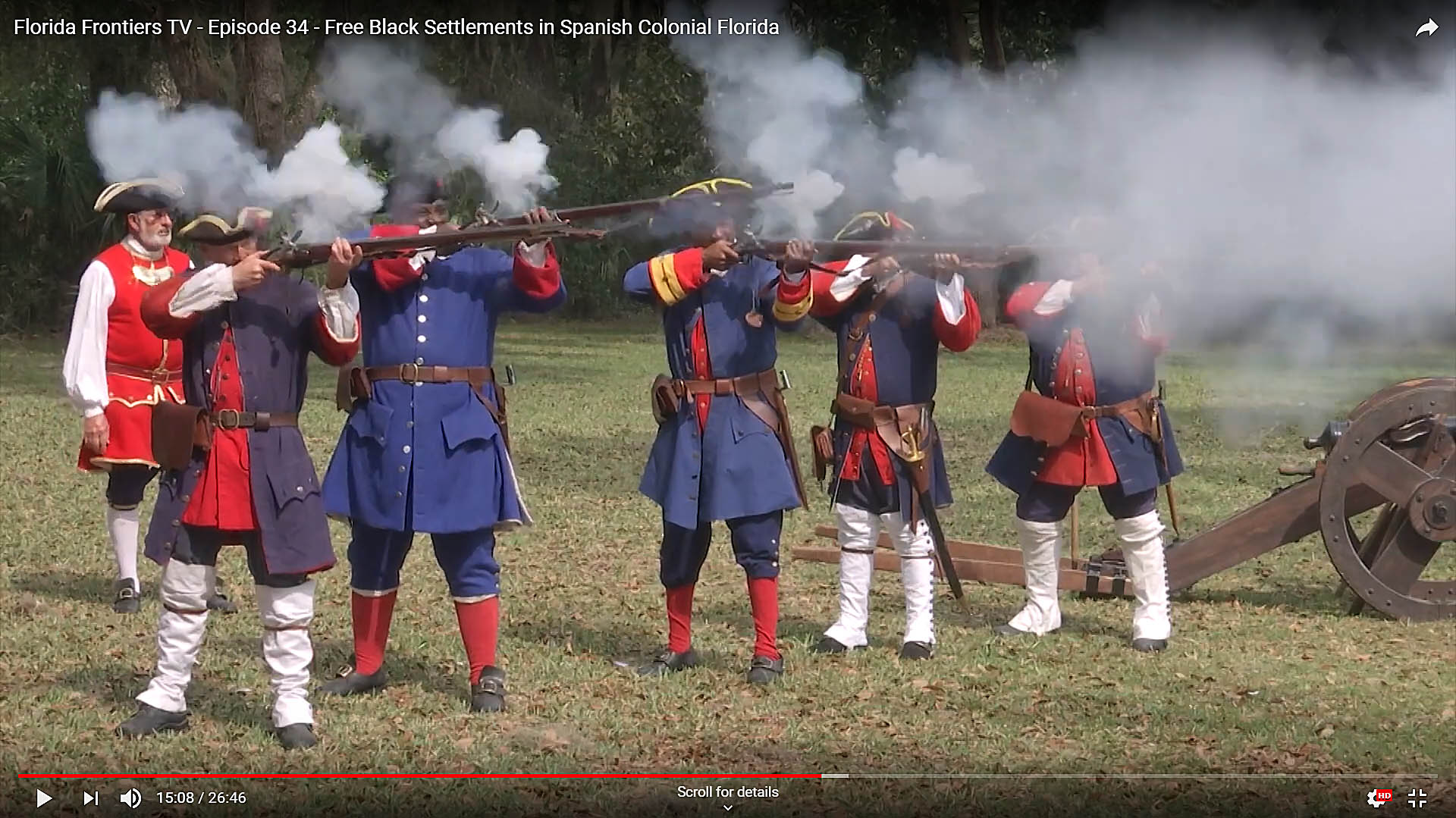 Militia Reenactment Fort Mose