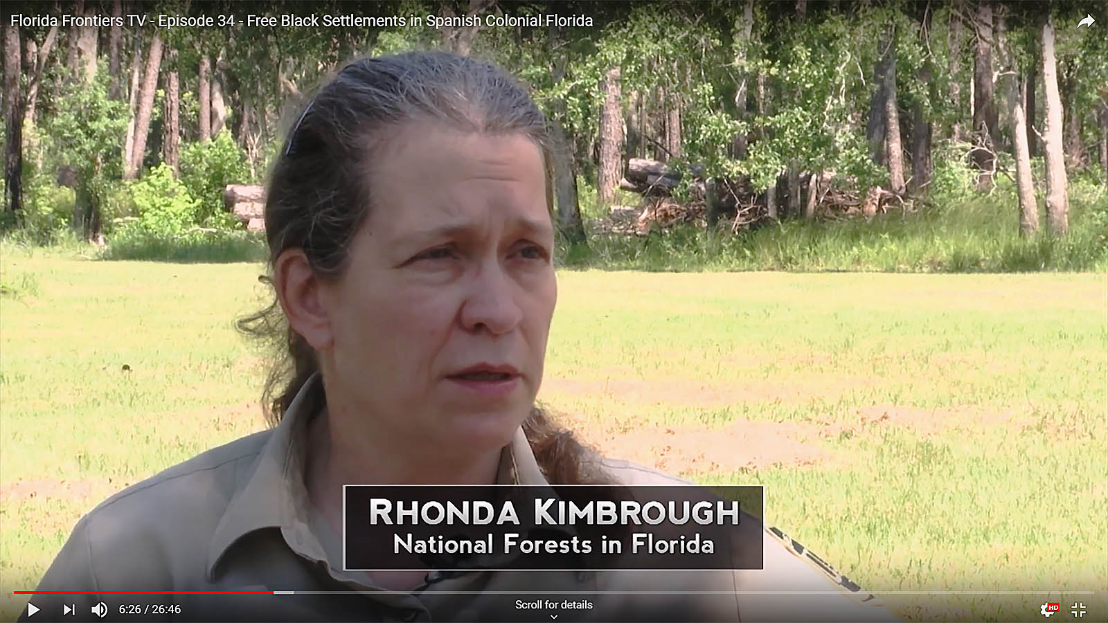 Rhonda Kimbrough, National Forests in Florida