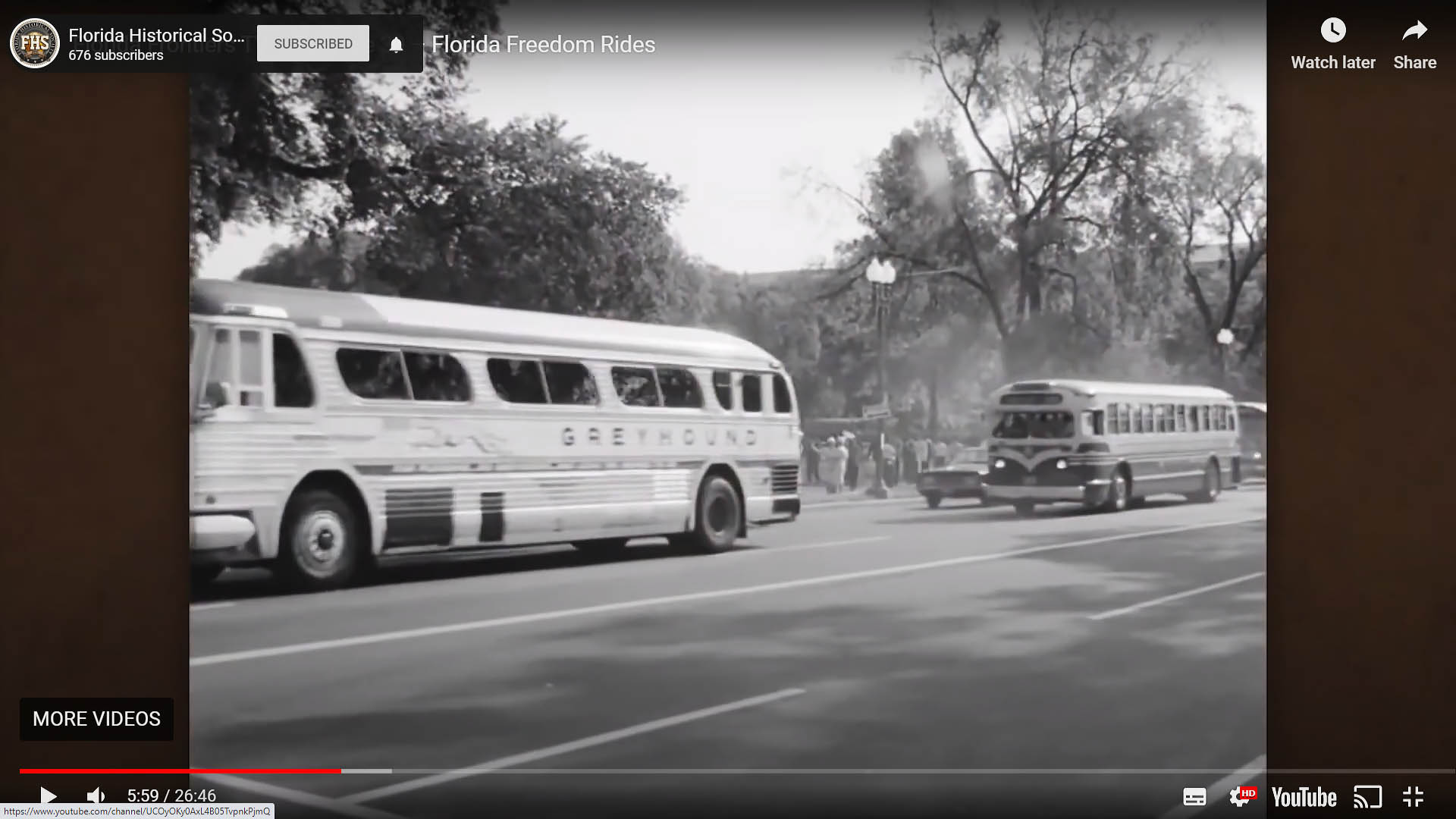 Freedom Riders on buses