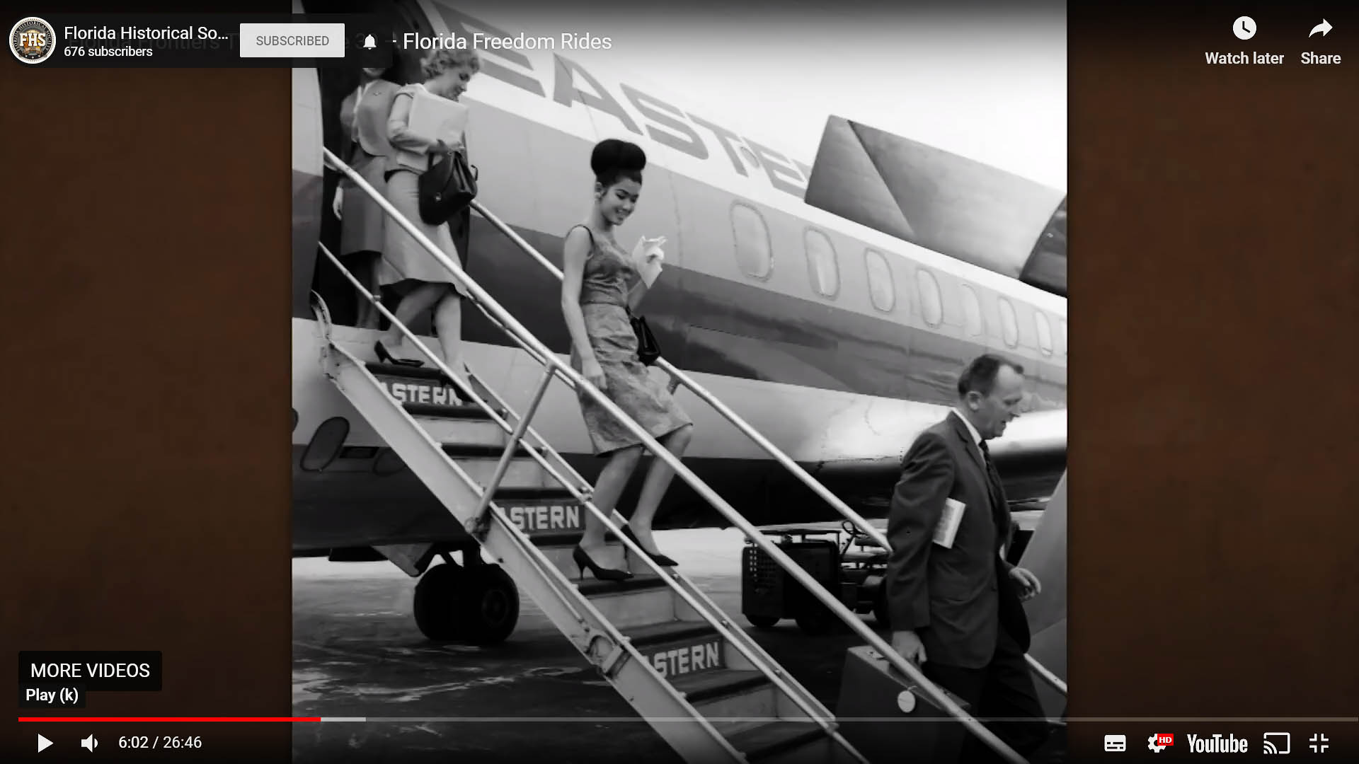 Freedom Riders on planes