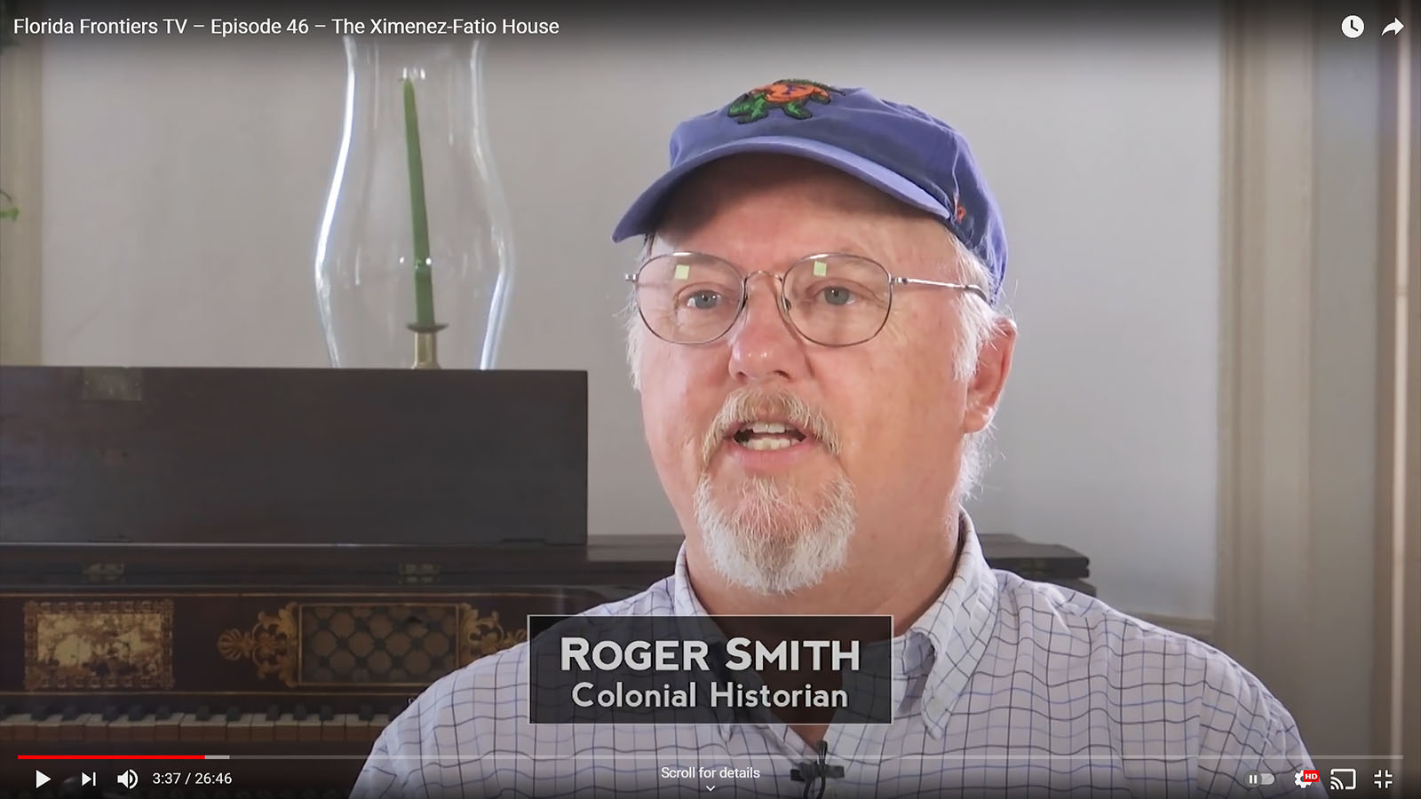 Roger Smith, Colonial Historian