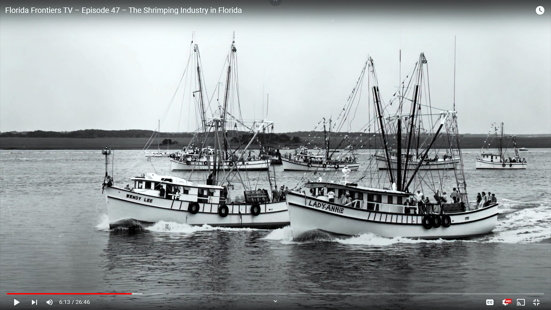 Shrimping Industry Boats