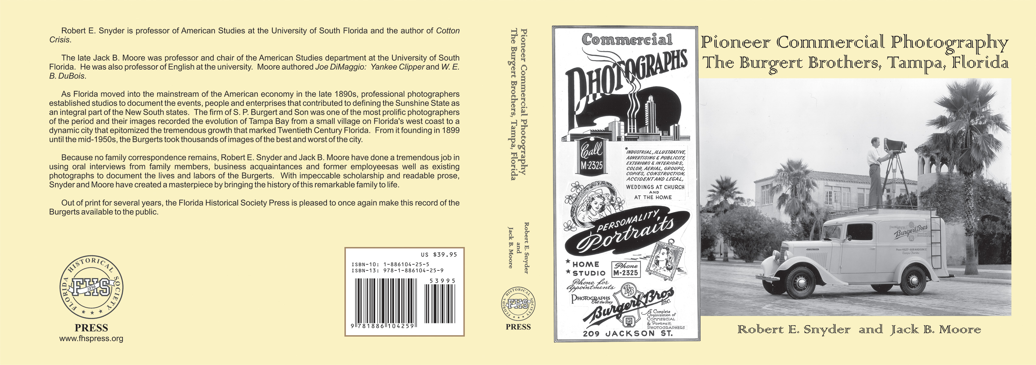 FULL COVER: Pioneer Commercial Photography The Burgert Brothers, Tampa FloridaCOVER: Pioneer Commercial Photography The Burgert Brothers, Tampa Florida