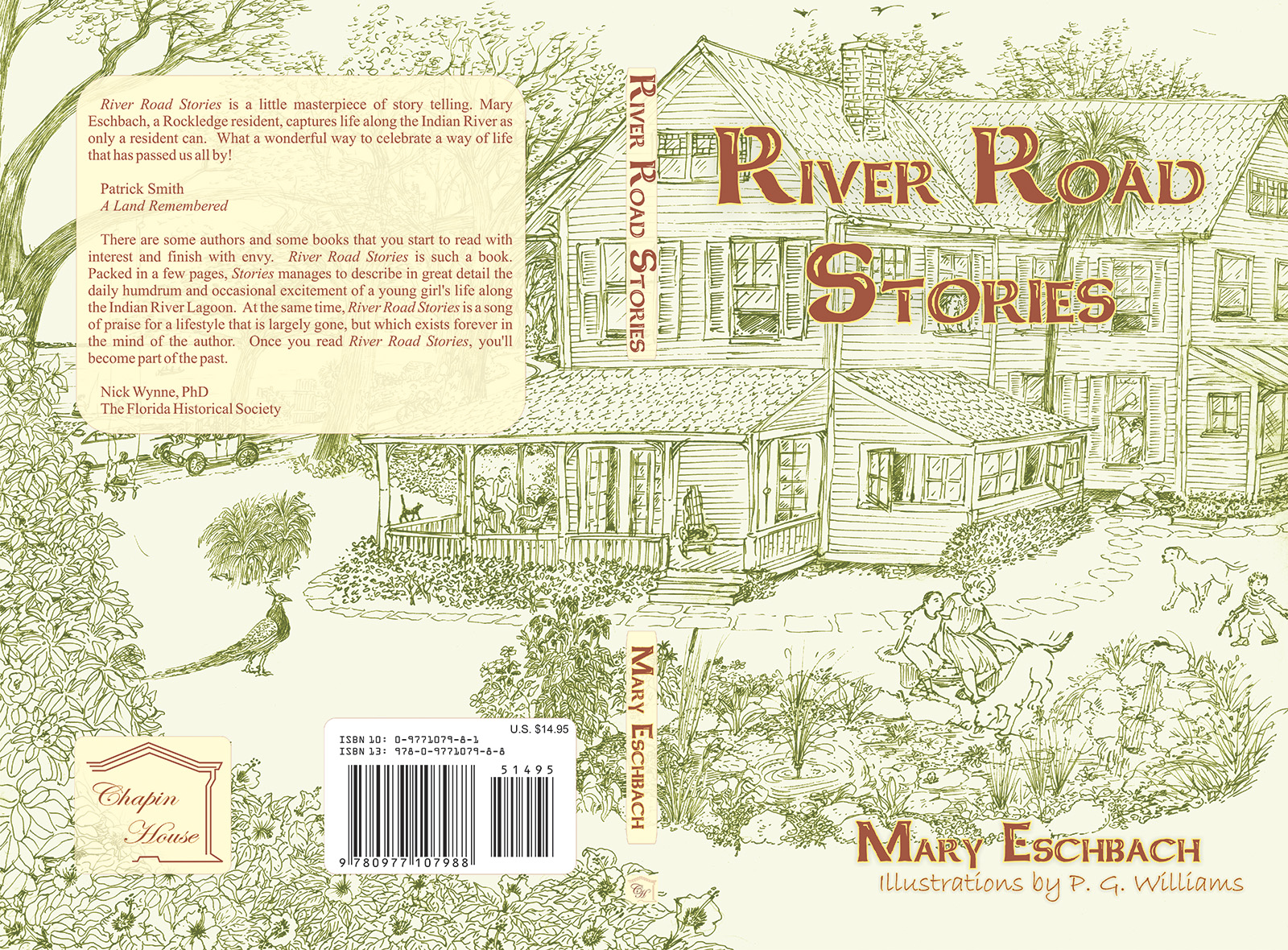 FrontSpineBack COVER: River Road Stories