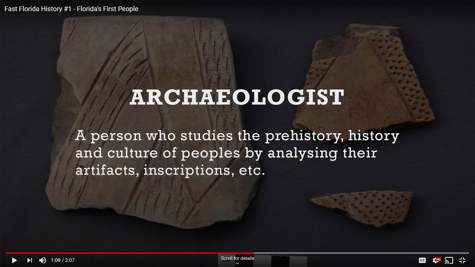 Fast Florida History #1 - Florida's First People