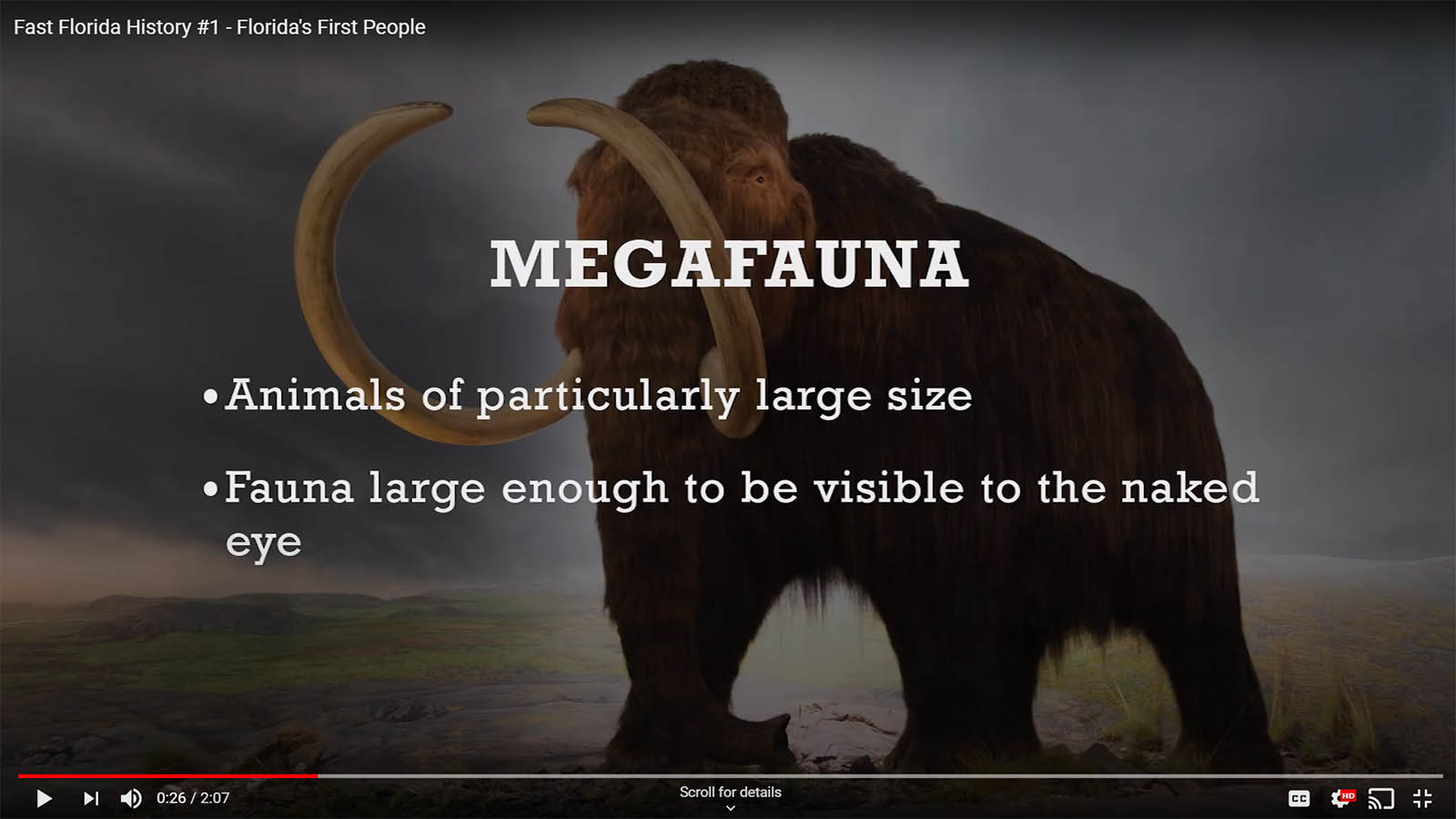 Fast Florida History #1 - Florida's First People