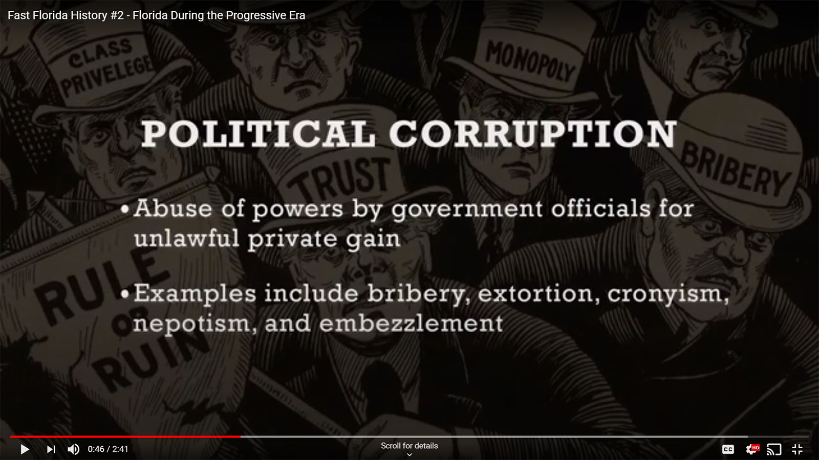 Political Corruption