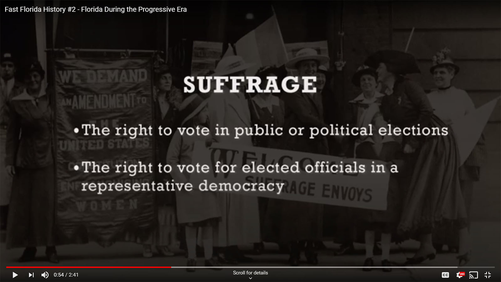 Suffrage
