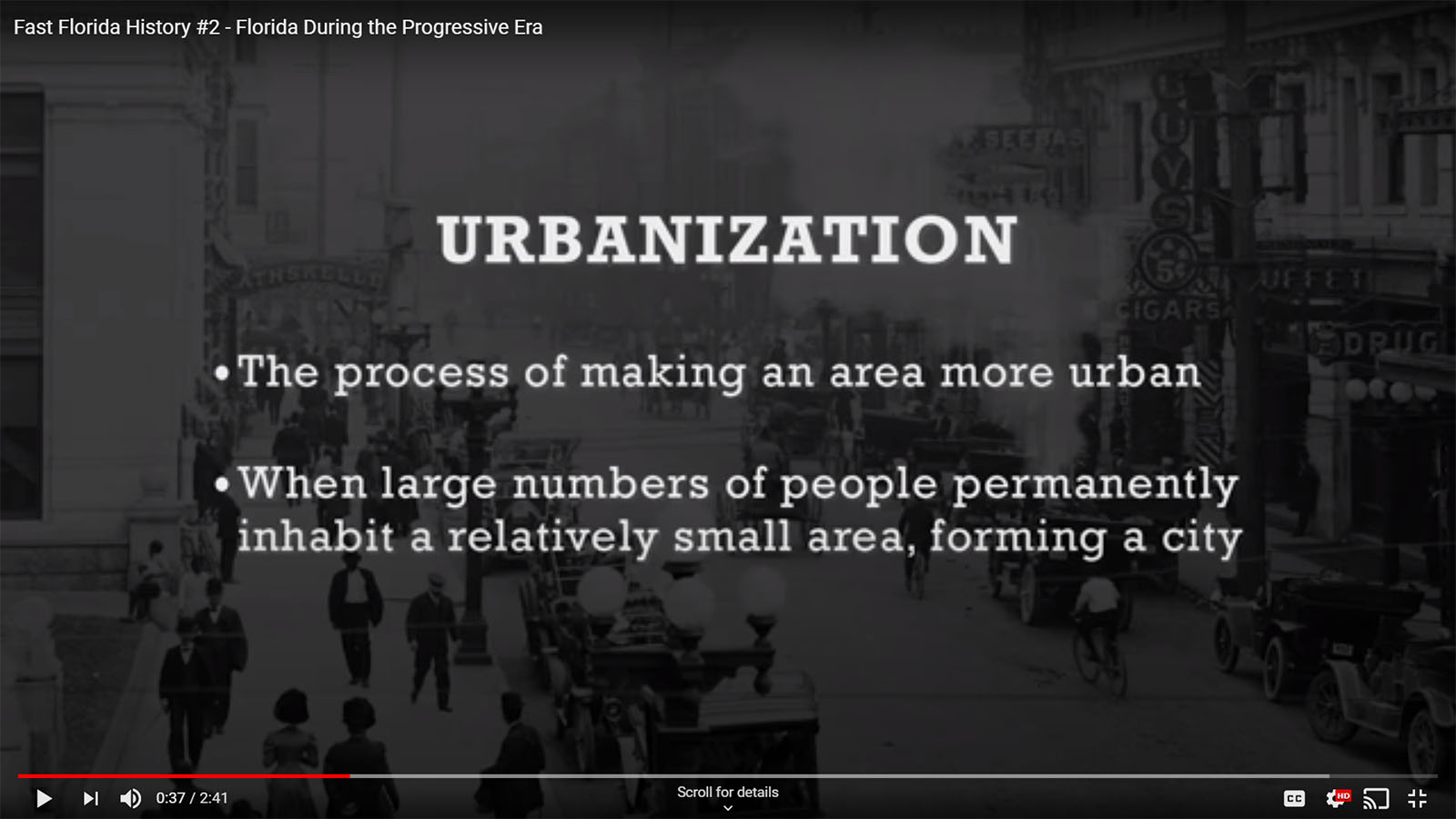 Urbanization
