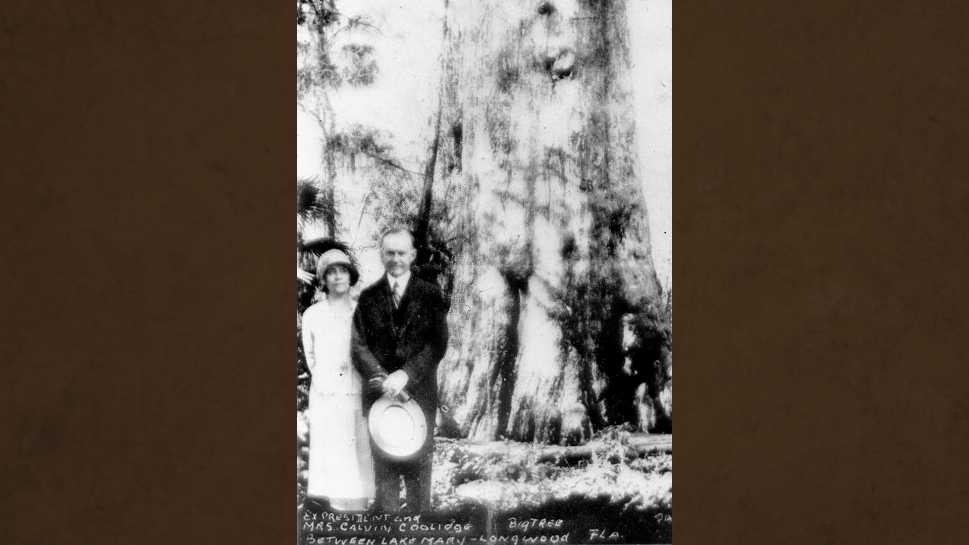 Calvin Coolidge with wife