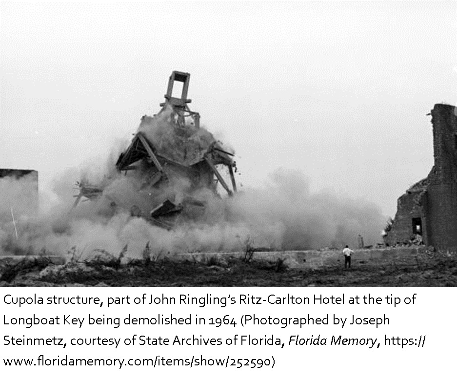 Ringling Ritz-Carlton Hotel on Longboat was finally demolished