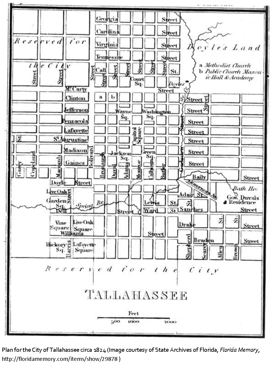 Tallahassee officially became the capital of the territory of Florida