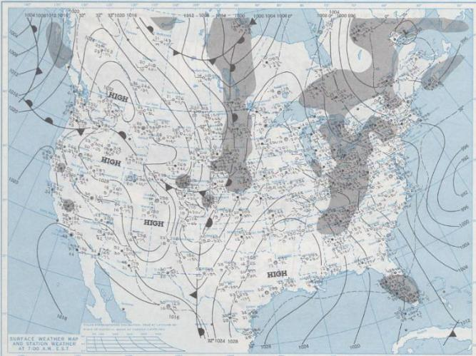 Snow as far south as Miami