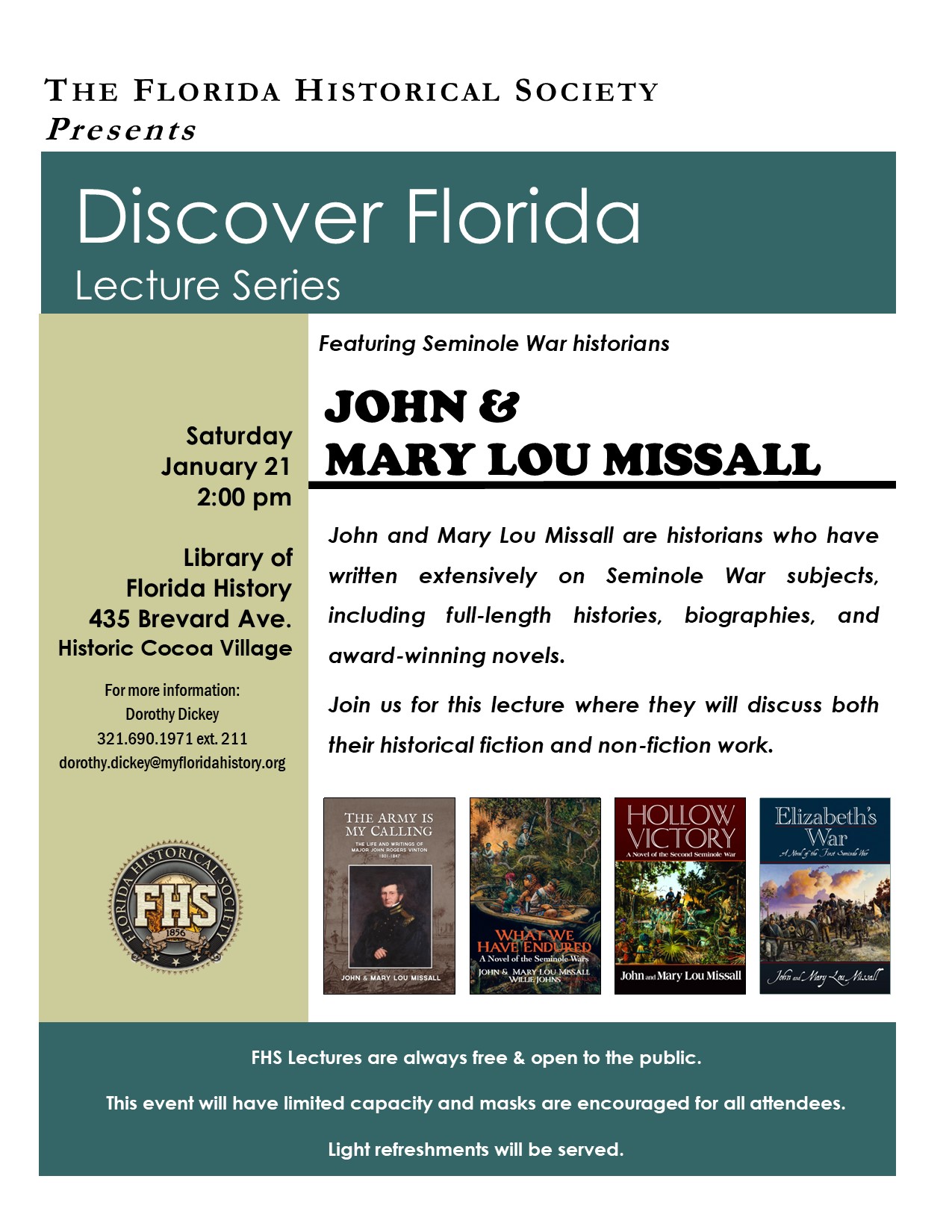 John & Mary Lou Missall Lecture