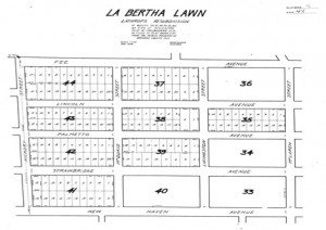 La Bertha lawn