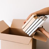 books into a box