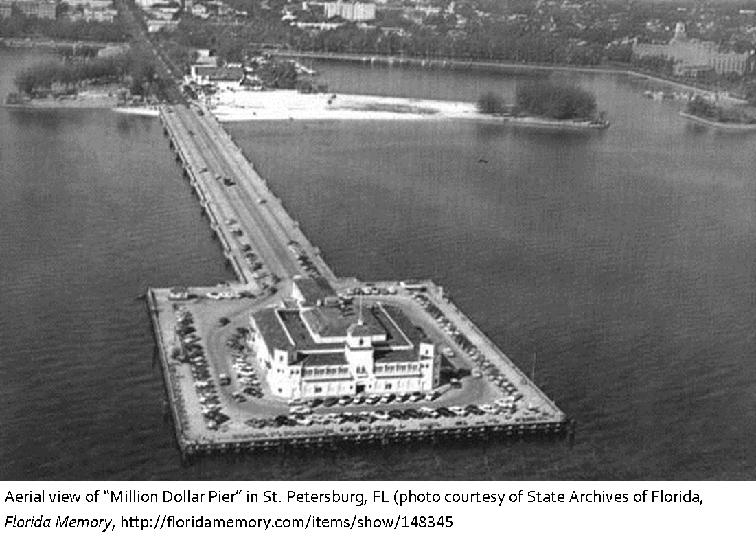 Million Dollor Pier in St. Petersburg | Florida Historical Society