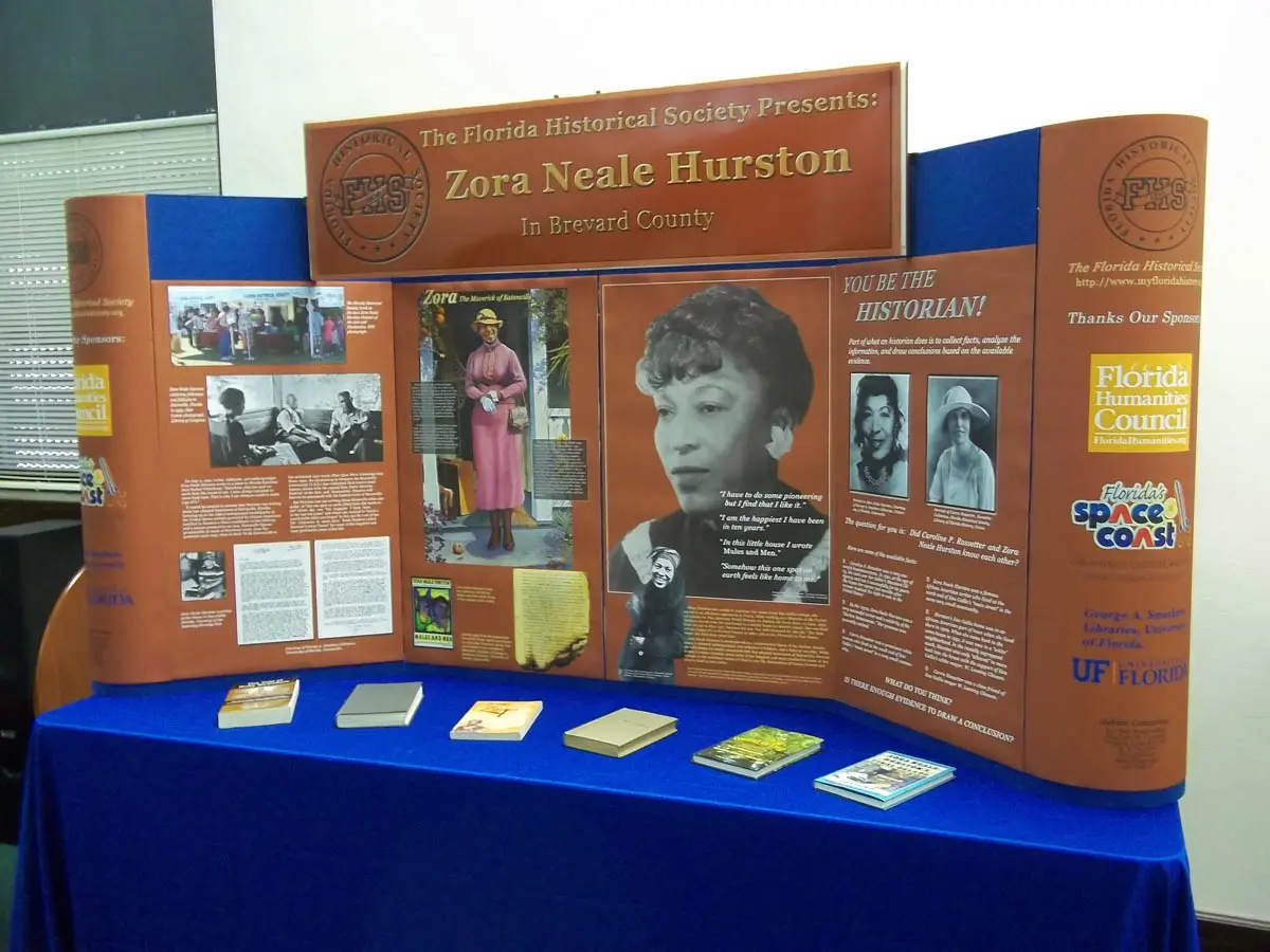 Zora in Brevard Exhibit