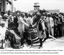 Tamiami Trail officially opened