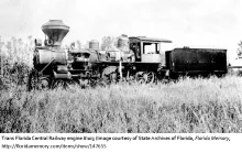 The Trans-Florida Central Railway was incorporated