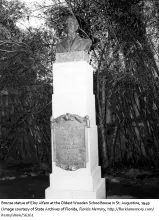 Dedication of a bronze statue to Eloy Alfaro