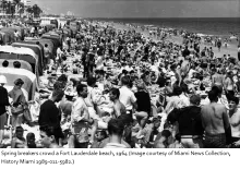 A three-day riot pitting collegians against police during Spring Break began