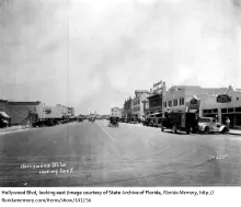 Downtown Hollywood Florida