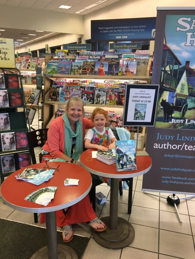 Judy Lindquist, book signing