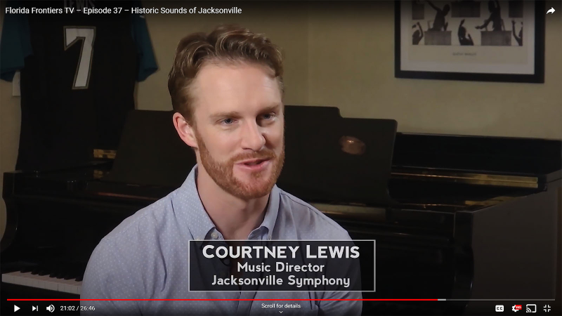 Courtney Lewis, Music Director, Jacksonville Symphony