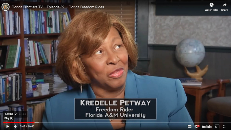 Kredelle Petway - Freedom Rider, Florida A&M University