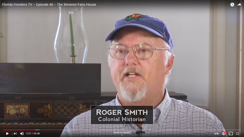 Roger Smith, Colonial Historian